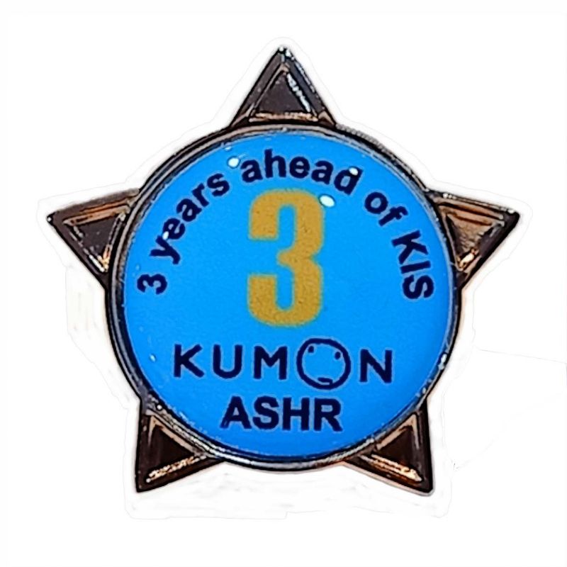 KUMON Ahead of KIS 3 yrs 3 blue